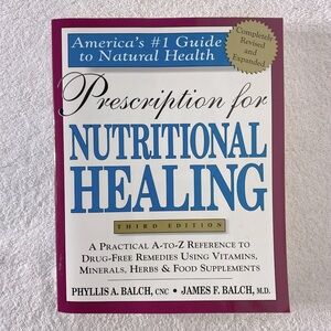 Vintage Prescription For Nutritional Healing Third Edition Soft Cover Guide Book